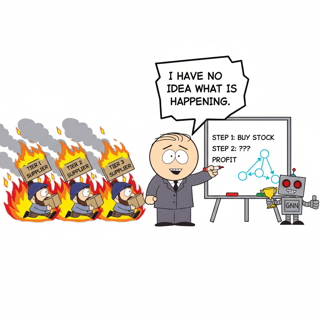 GNN supply chain comic thumbnail